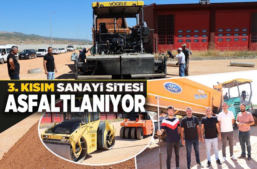Yeni Sanayi Sitesi’nde Yol Çalışması Başladı