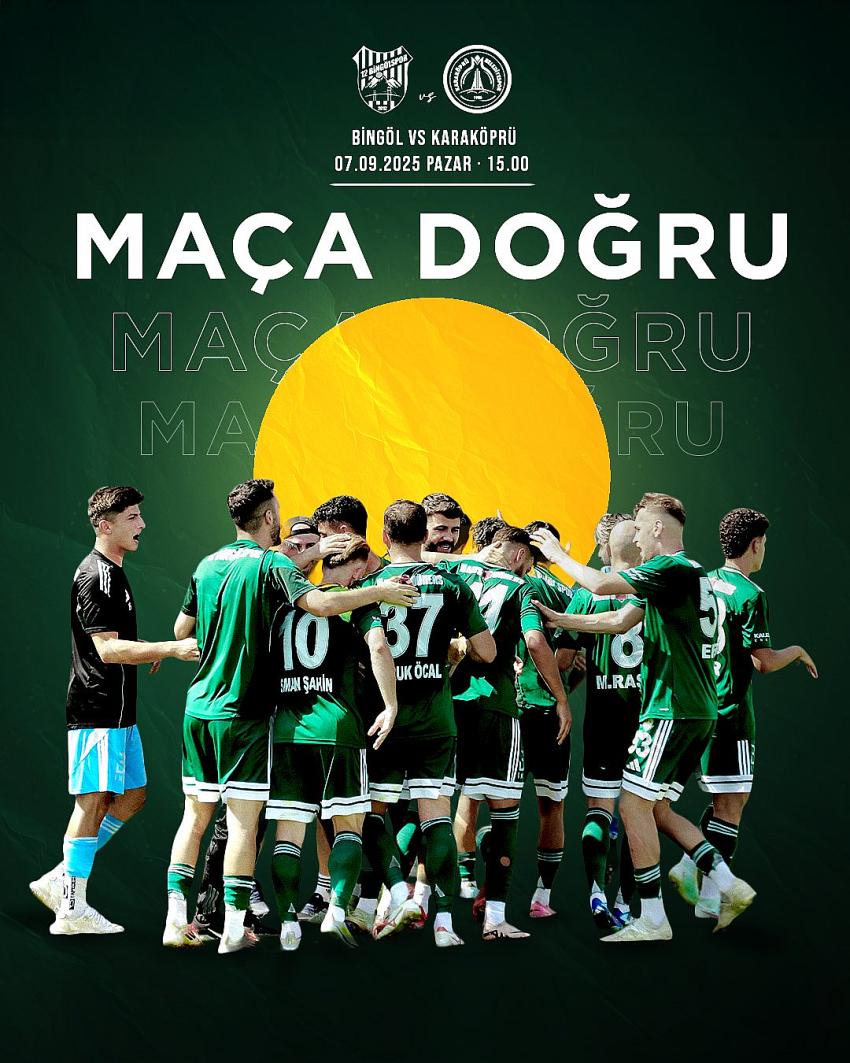 Bingölspor Ligdeki İlk Maçı’na Çıkıyor