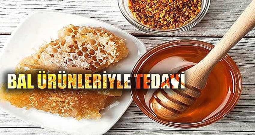 BAL ÜRÜNLERİYLE TEDAVİYE DİKKAT ÇEKTİ