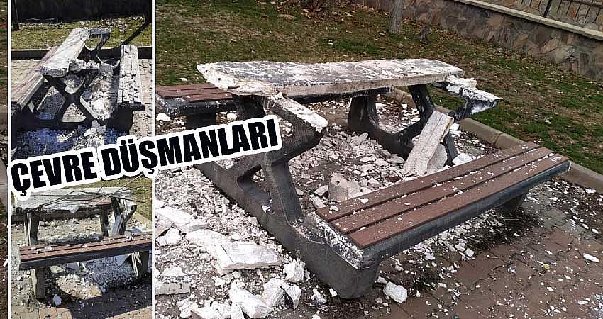 PARKLARI BU HALE GETİRDİLER