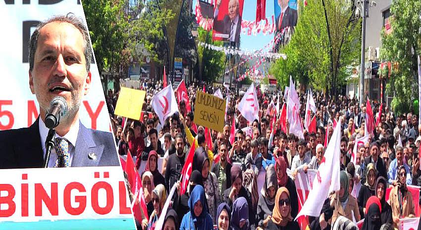  FATİH ERBAKAN BİNGÖL'DE HALKINA SESLENDİ