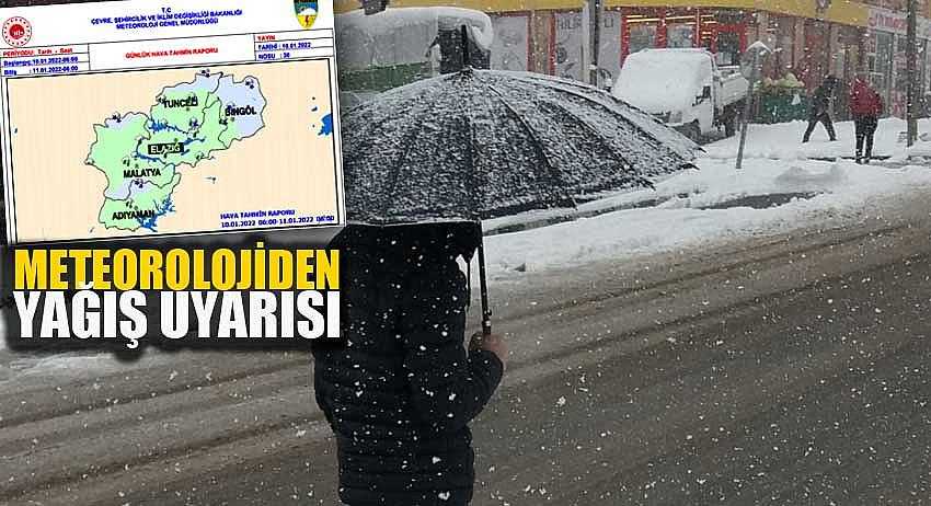 METEOROLOJİDEN YAĞIŞ UYARISI