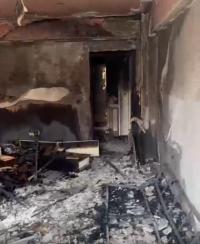 Daire Yangını: 1 Ev Kül Oldu