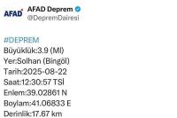 Solhan’da Deprem