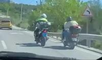 Dur İhtarına Uymayan Motorsiklet Sürücüsü Yakalandı