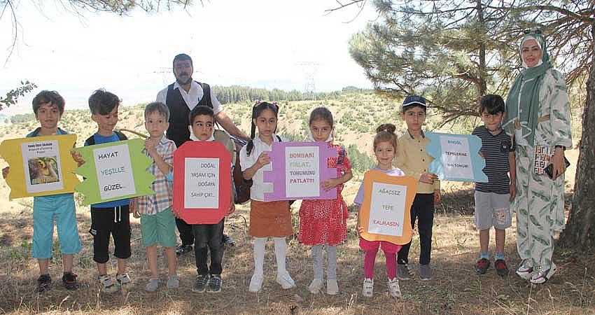 ÖĞRENCİLER DOĞAYA TOHUM BIRAKTI