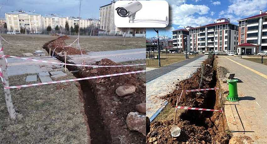PARKLARA KAMERA SİSTEMİ KURULUYOR
