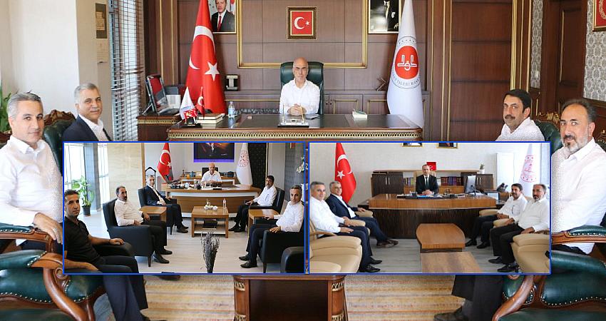 AK PARTİ’DEN KURUM ZİYARETLERİ