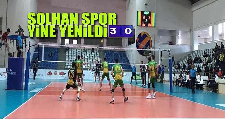 SOLHAN SPOR 3-0’LIK YENİLDİ