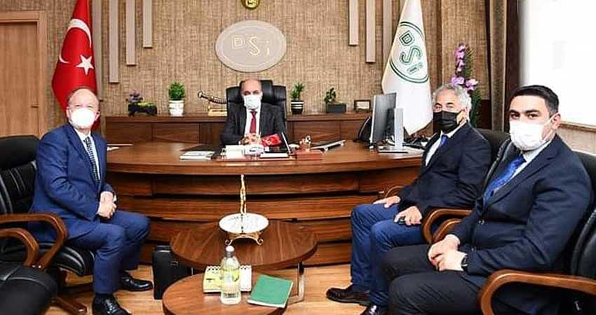 SÜTAŞ HEYETİ SU TALEBİNDE BULUNDU