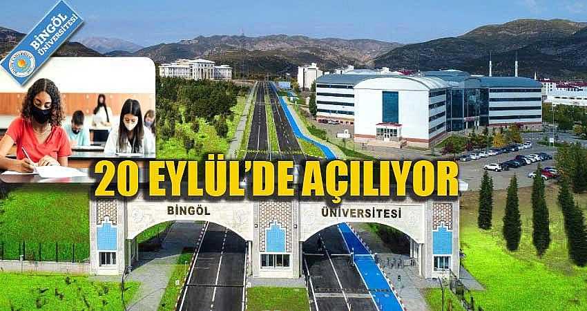 ÜNİVERSİTE 20 EYLÜL’DE AÇILIYOR
