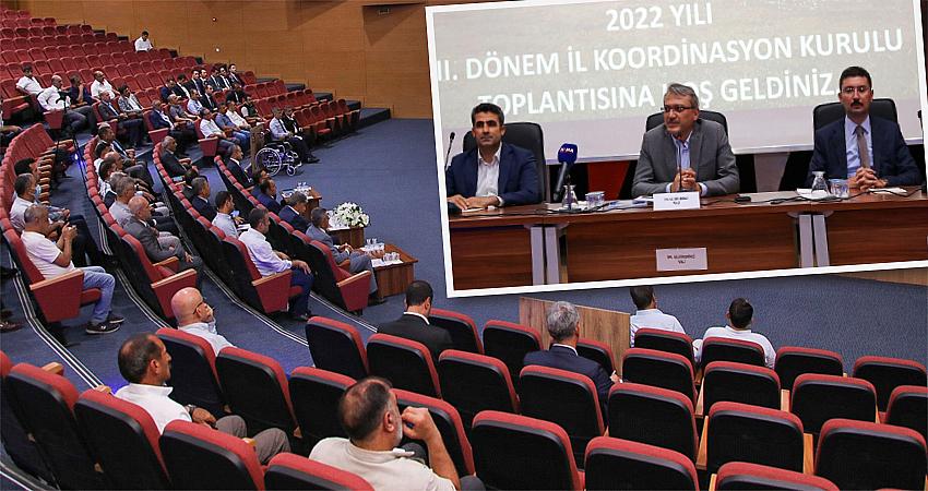 İL KOORDİNASYON KURULU TOPLANTISI YAPILDI