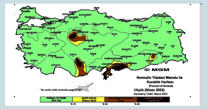 KURAKLIK HARİTASI YEŞİLE DÖNDÜ