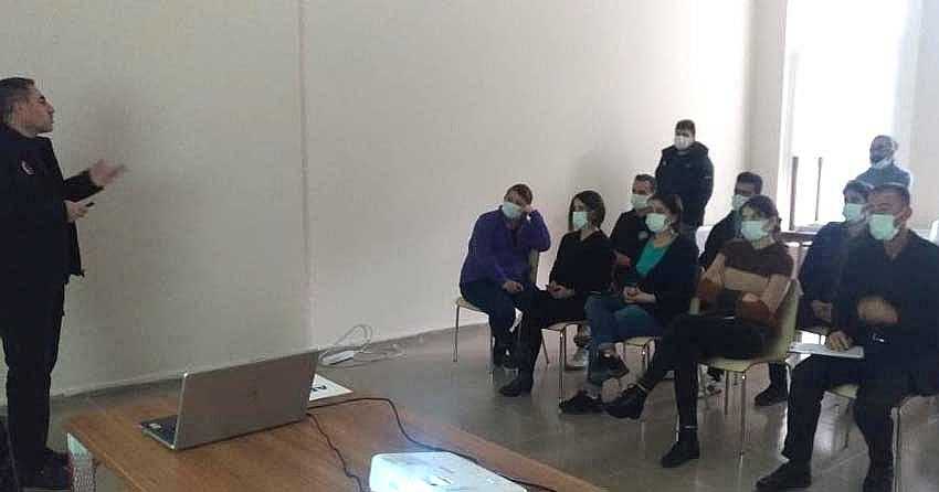 YEDİSU’DA AFET EĞİTİMİ DÜZENLENDİ